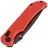 Нож Tenable Eaglestrike blackwash сталь Nitro-V рукоять Diamond Red Aluminium