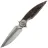 Нож Rike Knife Viper 2-B сталь M398 рукоять Dark Gray Ti/Orange CF
