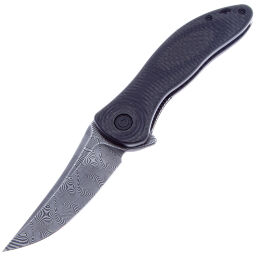 Нож CIVIVI Synergy 3 сталь Damascus рукоять Black G10/Twill CF (C20075A-DS1)