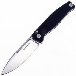 Нож Real Steel Huginn Satin сталь VG-10 рукоять Black G10 (7651)