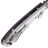 Нож Kristal Zaponka cталь D2 PVD рукоять Purple G10