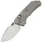 Нож KB Knives Jarpen satin сталь S90V рукоять Grey Titanium