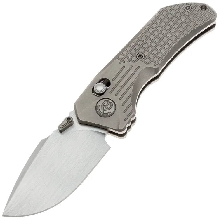 Нож KB Knives Jarpen satin сталь S90V рукоять Grey Titanium