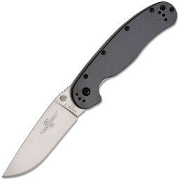 Нож Ontario RAT-1 Satin сталь D2 рукоять Carbon Fiber (8867CF)