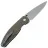 Нож TRM Atom tumbled сталь CPM-20CV рукоять OD Green Micarta