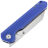 Нож Kansept Bulldozer stonewash сталь D2 рукоять Blue G10