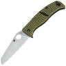Нож Spyderco Caribbean Sheepsfoot сталь LC200N рукоять Black/Yellow G10 (C217GSSF)
