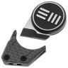 Нож WE Knife Quark Blackwash/Satin сталь M390 рукоять Black Ti/Silvery logo (WE20021-2)