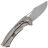 Нож WE Knife Swiftfin beadblast сталь CPM-20CV рукоять Beadblast Titanium/satin holes (WE23051-2)