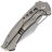 Нож WE Knife Swiftfin beadblast сталь CPM-20CV рукоять Beadblast Titanium/satin holes (WE23051-2)