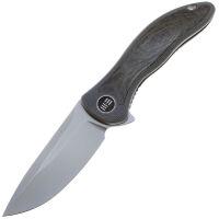 Нож WE Knife Synergy 2 v2 сталь CPM-20CV рукоять Gray Ti/Shredded CF (WE18046CF-1)