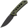 Нож Reate PL-XF black PVD сталь Nitro-V рукоять Green Micarta