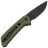 Нож Reate PL-XF black PVD сталь Nitro-V рукоять Green Micarta