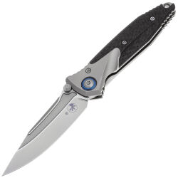 Нож Microtech SOCOM Bravo Mini S/E сталь M390 рукоять Titanium/Carbon Fiber (260M-7CFTI)