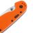 Нож Ontario RAT-1 Assisted Satin сталь AUS-8 рукоять Orange G10 (8870OR)