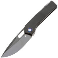 Нож Vanguard Breaker Mirror Polished DLC сталь MagnaCut рукоять Black Titanium