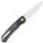 Нож QSP Gannet Satin сталь 154CM рукоять Black Micarta/Red CF (QS137-A)