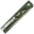 Нож Ruike P878-AG сталь 14C28N рукоять Green Aluminium