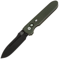 Нож Pro-Tech/PDW Auto Invictus DLC сталь MagnaCut рукоять Green Aluminium (1805-GREEN)