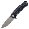 Нож Bestech Bobcat Stonewash/Satin сталь D2 рукоять Black/Blue G10 (BG22D-1)