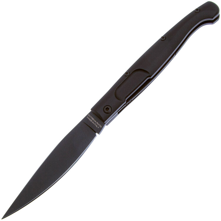 Нож Extrema Ratio Resolza 10 Black сталь N690Co рукоять Black Aluminium (04.1000.0168/BLK)