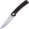 Нож Sencut Neches Satin сталь 10Cr15CoMoV рукоять Black G10 (SA09A)
