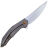 Нож WE Knife Merata satin сталь CPM-20CV рукоять Gray Titanium (WE22008A-2)