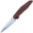Нож Kizer Spot stonewash сталь 154CM рукоять Black/Red G-mascus