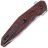 Нож Kizer Spot stonewash сталь 154CM рукоять Black/Red G-mascus