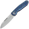 Нож Remette Squirrel сталь M390 рукоять Burnt Lightning Titanium (RTDP-V)