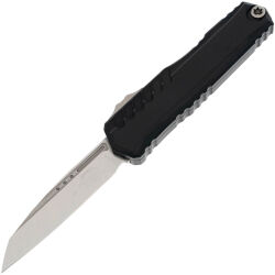 Нож Microtech Cypher II S/E stonewash сталь M390MK рукоять Black Aluminum (1241-10)