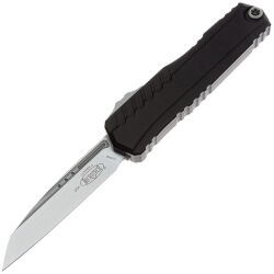 Нож Microtech Cypher II S/E stonewash сталь M390MK рукоять Black Aluminum (1241-10)