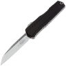 Нож Microtech Cypher II S/E stonewash сталь M390MK рукоять Black Aluminum (1241-10)