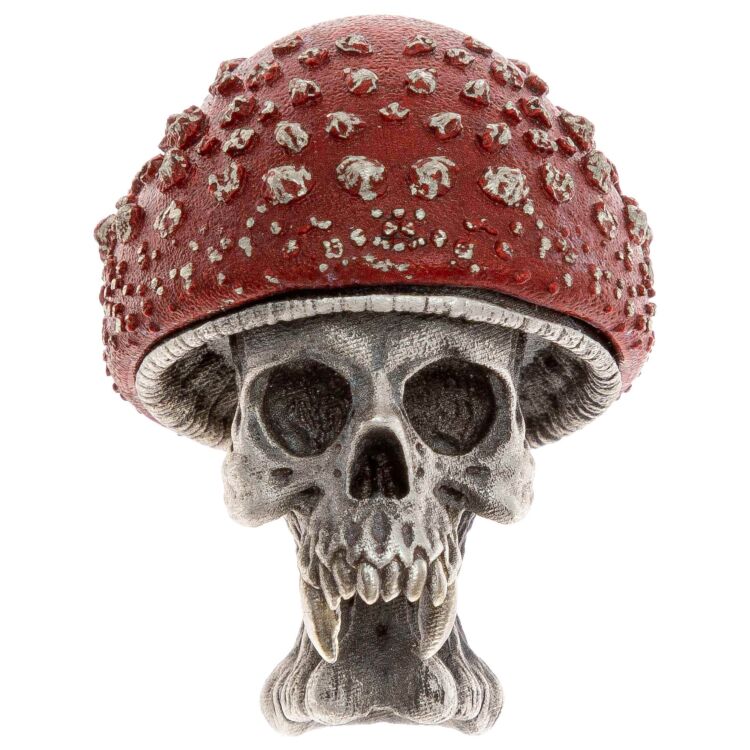 Бусина темлячная Evil Skull Монстр мухомор