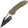 Нож Microtech Stitch Ram-Lok black сталь M390MK рукоять Fluted Tan G10 (169RL-1FLGTTA)