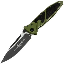 Нож Microtech SOCOM Elite S/E black сталь M390MK рукоять Green Aluminium (160-1OD)