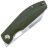 Нож CJRB Ekko stonewash сталь AR-RPM9 рукоять Green Micarta (J1929-MGN)