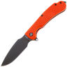 Нож Daggerr Fielder DL blackwash сталь 8Cr14MoV рукоять Orange FRN