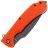 Нож Daggerr Fielder DL blackwash сталь 8Cr14MoV рукоять Orange FRN