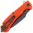 Нож Daggerr Fielder DL blackwash сталь 8Cr14MoV рукоять Orange FRN