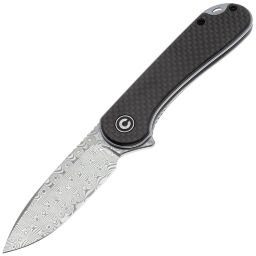 Нож CIVIVI Elementum сталь Damascus рукоять Twill Carbon Fiber (C907DS)