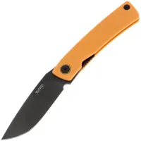 Нож SRM Air black сталь 14C28N рукоять Orange G10 (105M-GJ)