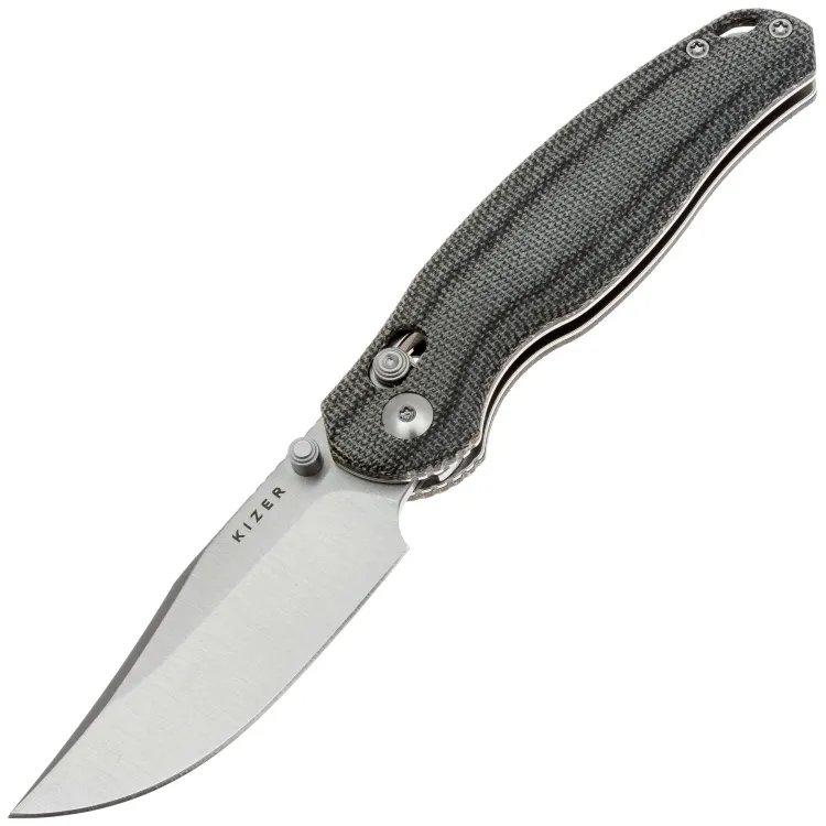 Нож Kizer Phoca CC satin сталь AEB-L рукоять Norplex UltreX Micarta