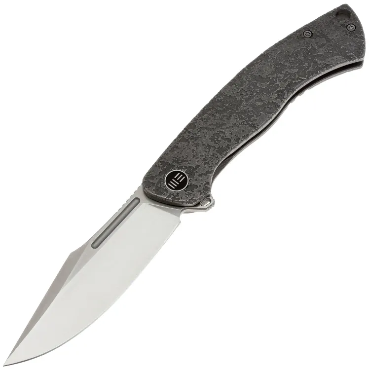 Нож WE Knife Essential Knight satin сталь M390 рукоять Gray Titanium (WE24003-3)