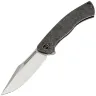 Нож WE Knife Essential Knight satin сталь M390 рукоять Gray Titanium (WE24003-3)