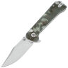Нож QSP Grebe stonewash сталь S35VN рукоять Raffir Glow (QS147-E1)