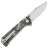 Нож QSP Grebe stonewash сталь S35VN рукоять Raffir Glow (QS147-E1)