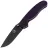 Нож Steelclaw Крыса Black сталь AUS-8 рукоять Purple G10