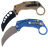 Нож Reate EXO-K stonewash сталь N690 рукоять Blue Aluminium