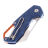 Нож MKM Isonzo Cleaver сталь N690 рукоять Blue FRN (FX03-2PBL)